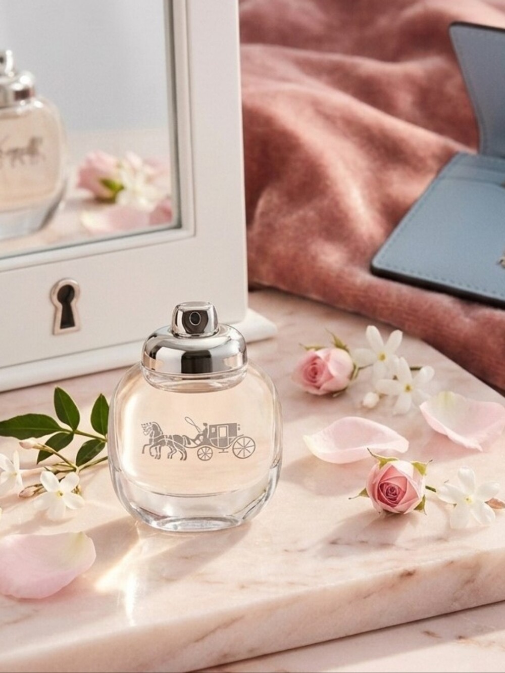 Miniature 4.5 ml (0.15 oz) bottle of Coach New York fragrance for women. - Picture 1 of 2